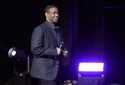 Actor Denzel Washington comes onstage to accept the CinemaCon Lifetime Achievement Award during the…