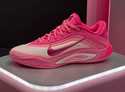 A Nike shoe, part of Las Vegas Aces WNBA basketball player A’ja Wilson's new signature shoe and ath…