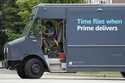 An Amazon truck makes deliveries in Wheeling, Ill., May 16, 2024. (AP Photo/Nam Y. Huh, File)