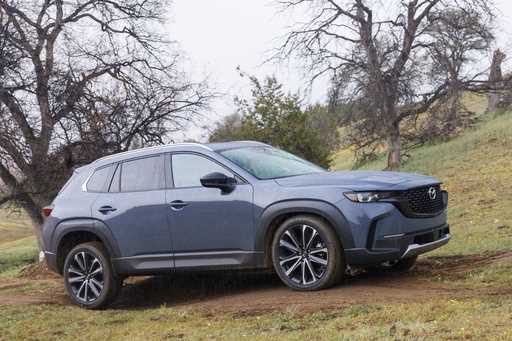 This photo provided by Mazda shows the 2023 CX-50