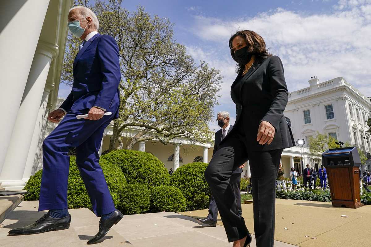 Joe Biden, Kamala Harris, Merrick Garland