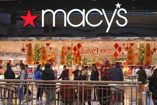 Black Friday shoppers at the Walden Galleria's Macy's in Buffalo, NY