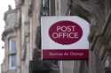 A logo of a post office is displayed in London, Wednesday, January 10, 2024