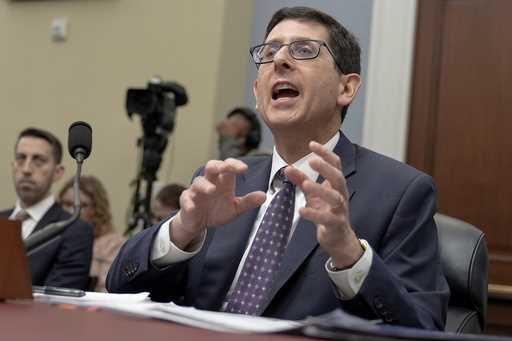 Phillip Swagel, Director of the Congressional Budget Office, testifies during a House Committee hea…