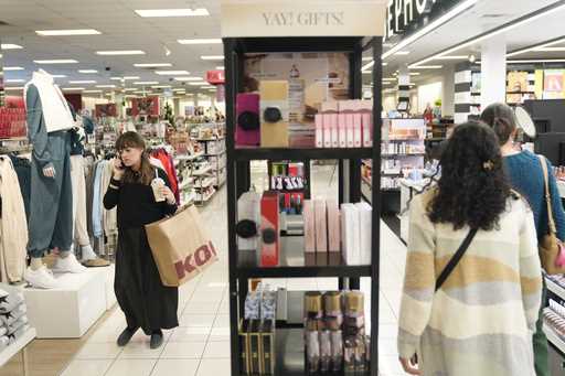 Shoppers peruse merchandise at a Kohl's in Ramsey, N