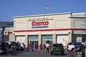 People enter Costco Warehouse in Cranberry Township, Pa