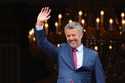 Denmark's King Frederik X, celebrating his 56th birthday, waves from the balcony of Frederik VIII's…