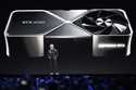 Nvidia founder and CEO Jensen Huang speaks during a Nvidia news conference ahead of the CES tech sh…