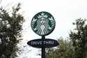 A Starbucks Coffee sign on Thursday, January 16, 2025, in Houston. (AP Photo/Ashley Landis)