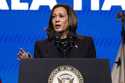 Vice President Kamala Harris speaks during the American Federation of Teachers' 88th national conve…