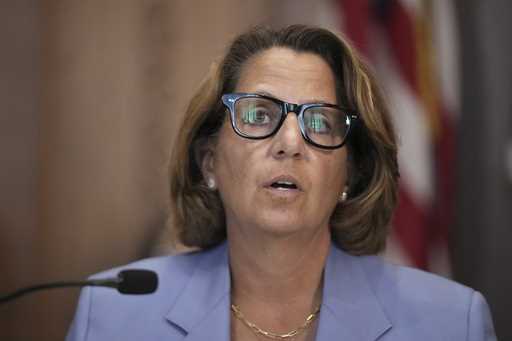 Deputy Attorney General Lisa Monaco speaks during a meeting of the Justice Department's Election Th…