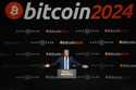 Republican presidential nominee former President Donald Trump speaks at the Bitcoin 2024 Conference…