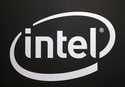 FILE -The logo of semiconductor chip maker Intel is pictured at the Paris games week in Paris, Nove…