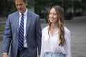 Charlie Javice leaves Federal Court, August 23, 2023, in New York. (AP Photo/John Minchillo)