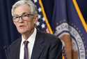 File - Federal Reserve Board Chairman Jerome Powell speaks during a news conference at the Federal …