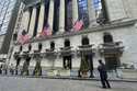 The New York Stock Exchange is shown in New York's Financial District on December 31, 2024