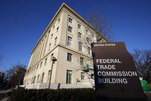 This January 28, 2015 photo shows the Federal Trade Commission building in Washington