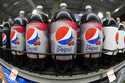 Bottles of Diet Pepsi Wild Cherry are displayed at a market in Pittsburgh, January 26, 2023