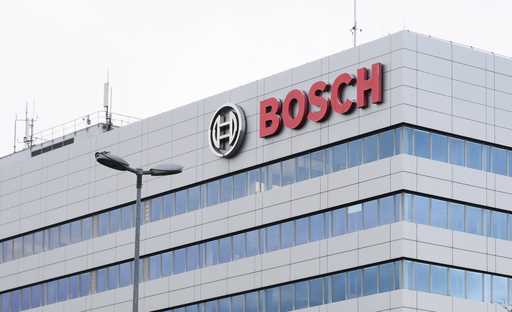 The Bosch plant in Hildesheim, Germany, is shown Friday, Nov 22, 2024. (Alicia Windzio/dpa via AP)