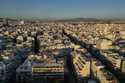 An aerial photograph taken by a drone shows buildings in Athens, Greece, Tuesday, December 17, 2024…