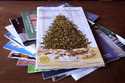 A collection of 2024 holiday catalogs are displayed Monday, November 25, 2024, in Freeport, Maine