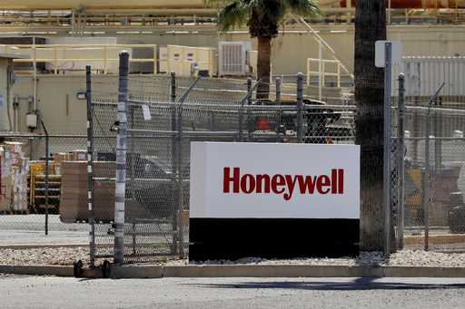 A Honeywell plant on April 4, 2020, in Phoenix. (AP Photo/Matt York, File)