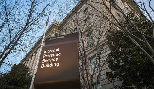 This April 13, 2014, file photo shows the Internal Revenue Service…