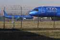 ITA Airways aircraft stand by on the tarmac before taking off from Linate airport in Milan, Italy, …