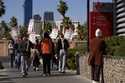 Members of the Culinary Workers Union picket in front of the Virgin Hotels Las Vegas, Friday, Novem…