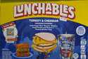 A Lunchables package is shown on a grocery store shelf in New York on Tuesday, November 12, 2024