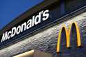 A sign at a McDonald's restaurant is displayed on April 29, 2024, in Albany, Ore