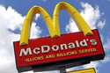 The sign outside a McDonald's restaurant is seen in Pittsburgh, June 25, 2019