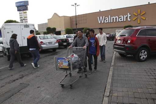 A Walmart store stands in Mexico City, December 26, 2013. (AP Photo/Marco Ugarte, File)