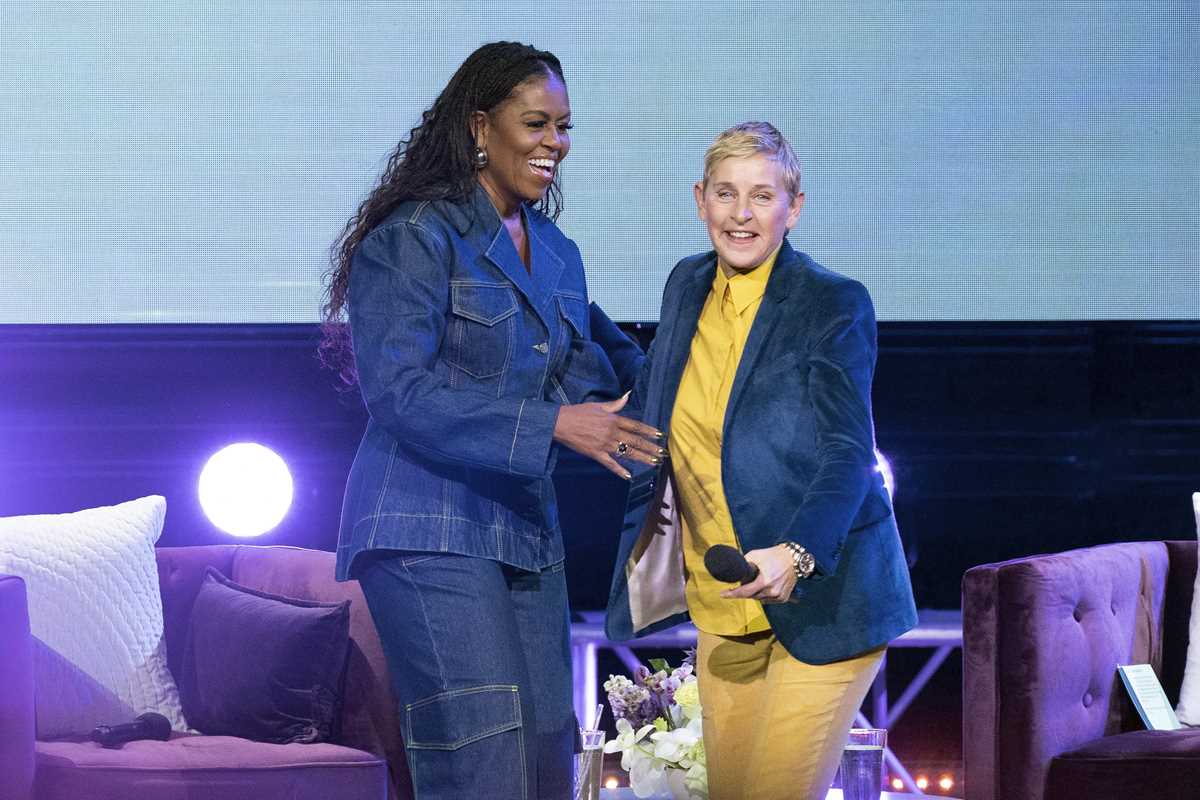 Michelle Obama, Ellen DeGeneres