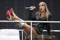 Taylor Swift performs at Wembley Stadium as part of her Eras Tour on Friday, June 21, 2024 in Londo…