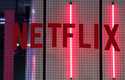 FILE- In this November 4, 2017, file photo, the logo of entertainment company Netflix is pictured i…