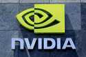 A sign for a Nvidia building is shown in Santa Clara, Calif
