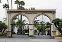 The main gate to Paramount Studios is seen on Melrose Avenue, July 8, 2015, in Los Angeles