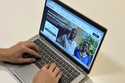 The website for the nonprofit GiveDirectly is displayed on a laptop on November 26, 2024 in New Yor…