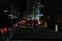 A street is dark during a blackout in San Juan, Puerto Rico, after sunset on Tuesday, December 31, …