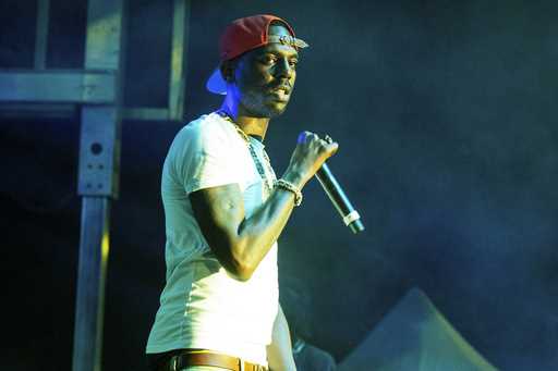 Rapper Young Dolph performs at The Parking Lot Concert, August 23, 2020, in Atlanta