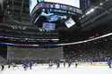 The Toronto Maple Leafs play the Anaheim Ducks during the third period NHL hockey game action in To…