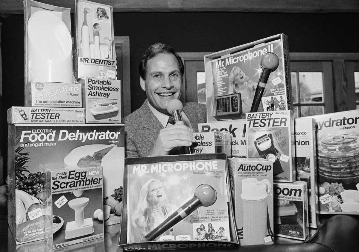 Ron Popeil was the sizzle of American ingenuity ...