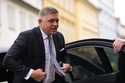 Slovakia's Prime Minister Robert Fico arrives for the V4 meeting in Prague, Czech Republic, Tuesday…