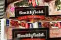 Smithfield Foods products are on display at the Ukrops store in Richmond, Va