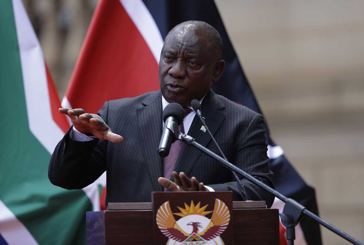 Uhuru Kenyatta, Cyril Ramaphosa