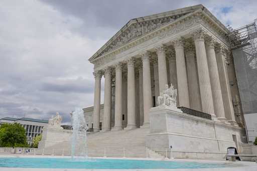 The U.S. Supreme Court is seen, April 25, 2024, in Washington. (AP Photo/Mariam Zuhaib, File)