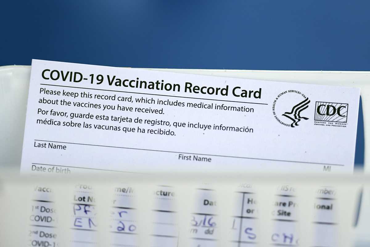 COVID-19 Vaccination Record Cardd