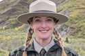 This photo provided by Kristin Jenn shows her in her National Park Service ranger uniform in Denali…