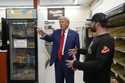 Republican presidential nominee former President Donald Trump visits Sprankle's Neighborhood Market…